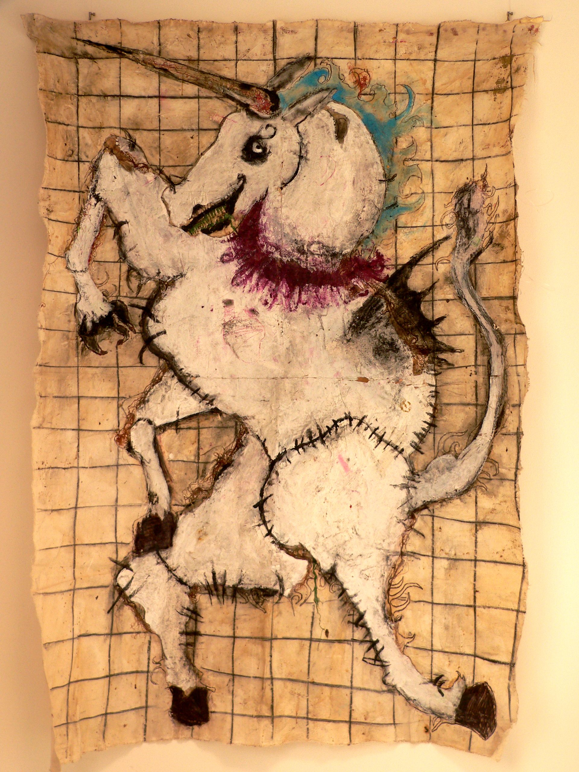 diego-cinquegrana-the-golden-torch-history-art-music-design-embroidery-2005-2006-unicorn